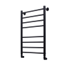 Полотенцесушитель водяной Comfysan Luce 013509 W-8 80/50 черный матовый