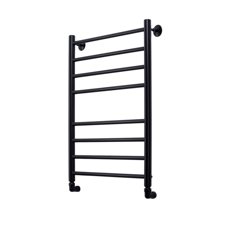 Полотенцесушитель водяной Comfysan Luce 013509 W-8 80/50 черный матовый