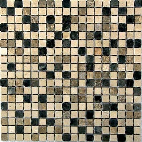 Мозаика Bonaparte Turin из натурального камня (1.5x1.5) 30.5x30.5