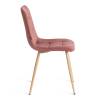 Стул Tetchair Chilly (mod. JSC-220) 24346 коралловый, натуральный, велюр фото 2