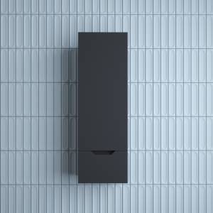 Шкаф-пенал Style Line Остин ЛС-00002416 подвесной, графит, 110x36