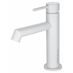 Смеситель для раковины Wonzon & Woghand WW-H1063-MW белый матовый