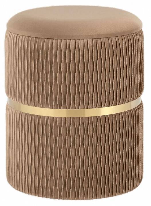 Пуф-сундук Stool Group Джесси 19B351VA-8167-07 велюр бежевый с ящиком