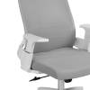 Кресло компьютерное Woodville Flok 15607 gray/white фото 14