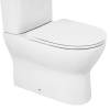 Чаша для унитаза BelBagno Energia BB8134CPR/SC с сиденьем дюропласт soft close