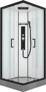 Душевая кабина Black&White Galaxy G8002 900х900х2150, с низким поддоном