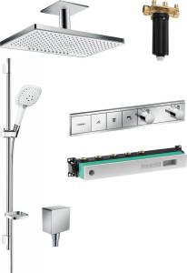 Душевой комплект Hansgrohe Rainmaker Select 460 (2 jet) 24004400 + 27857400 + 26455000 + 15381000