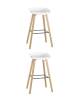 Набор из 2 барных стульев Stool Group Libra 8319B WHITE X2 белый