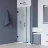 Душевая дверь в нишу RGW Hotel HO-012-B 1200х1950 профиль черный, стекло матовое