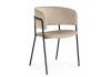 Стул на металлокаркасе Woodville Осло 674661 темно-бежевый (H-07) / черный