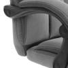 Кресло компьютерное Tetchair Cambridge metalBL 25024 серый, велюр, ткань фото 8