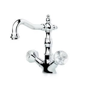 Смеситель для раковины Boheme Flora 272-FL высокий, хром