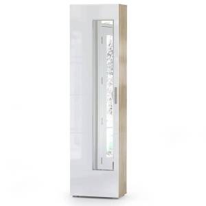 Шкаф Woodville Лайн 339717 Дуб серый / белый