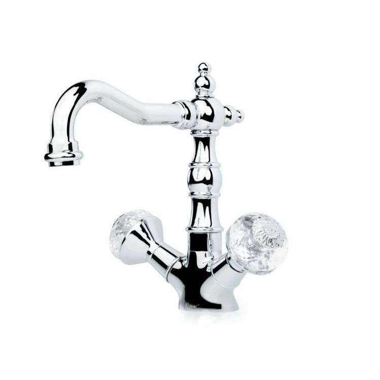 Смеситель для раковины Boheme Flora 272-FL высокий, хром