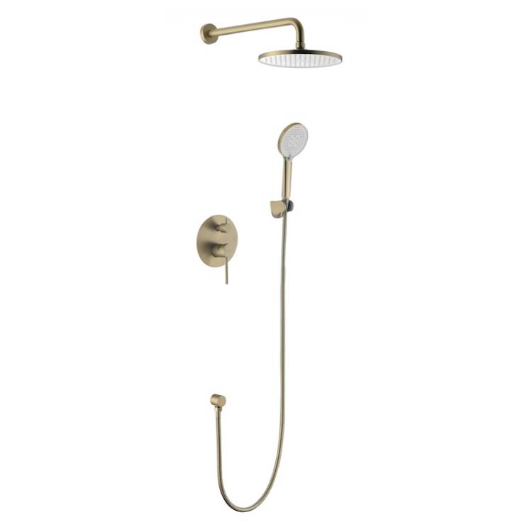 Душевая система Voda Vessel VSLG Set_3in1 золотой сатин