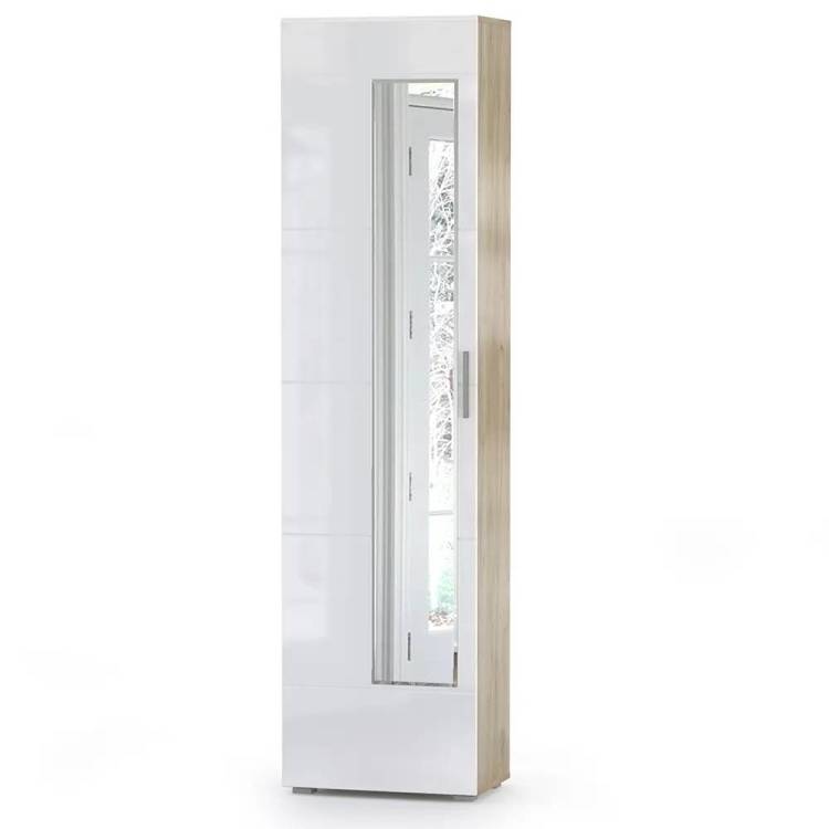 Шкаф Woodville Лайн 339717 Дуб серый / белый