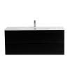 Тумба под раковину BelBagno MARINO-CER-N-1200-2C-SO-NL-P подвесная, Nero Lucido, 119.6x45.5