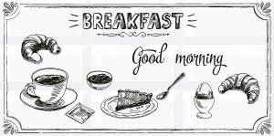 Декор Azori Вог Vogue Breakfast 1 40.5x20.1