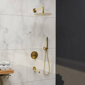 Душевая система RGW SP-55G 51140855-06 Золотой