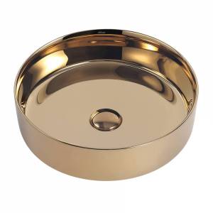 Раковина Abber Bequem AC2109GG 40 см, золото