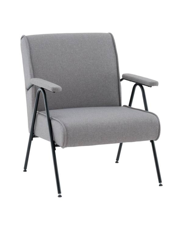 Кресло Stool Group Эндино vd-endyno-f21 серый, рогожка