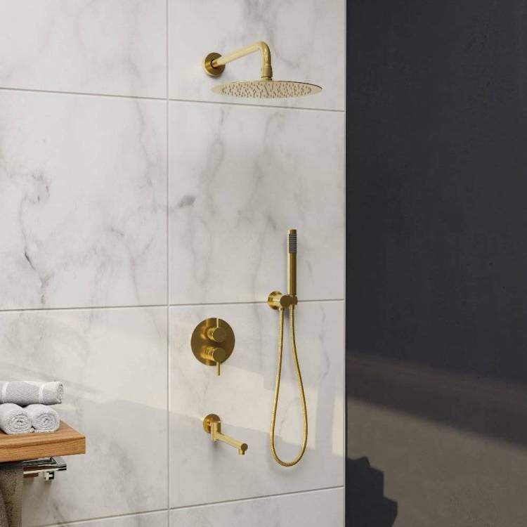 Душевая система RGW SP-55G 51140855-06 Золотой