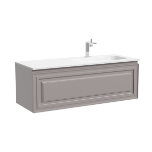 Тумба под раковину Sancos Very VR120RSM правая, c одним ящиком, Doha Soft, 119.5x44.5x40.6