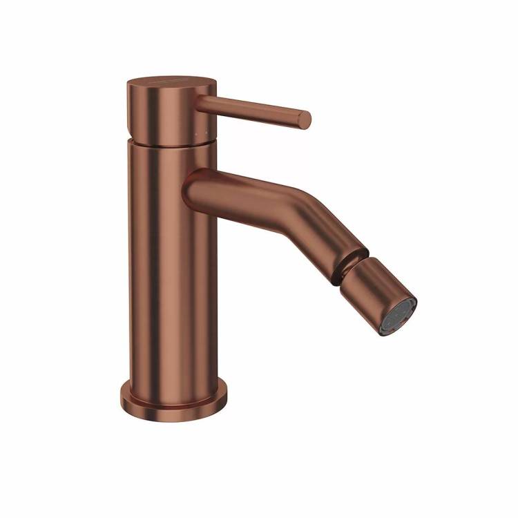 Смеситель для биде Kerama Marazzi Eterna 69623XKM.59.067 с донным клапаном, брашированная медь