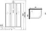 Душевая кабина Niagara Classic 339844LBKTG 90x80x240 с гидромассажем фото 19