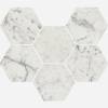 Мозаика Italon Шарм Экстра 620110000065 Каррара Гексагон Пат. 25x29