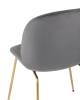 Набор из 2 стульев Stool Group Beetle 8329 VELVET GREY X2 серый фото 6