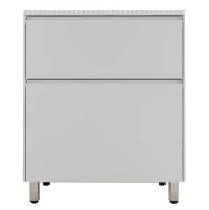 Тумба под раковину Style Line Лима 70 ЛС-00002458 напольная, белый матовый