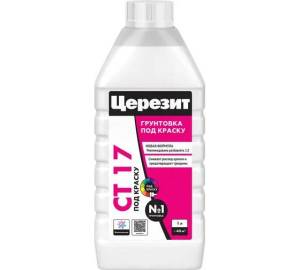 Грунтовка под краску Ceresit CT 17 1 л