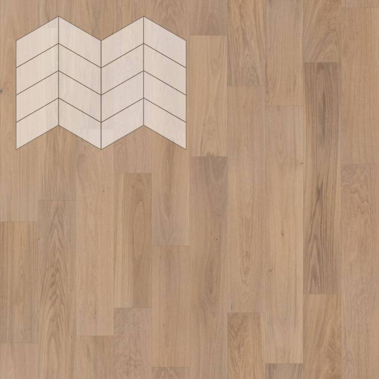 Паркетная доска Lab Arte Chevron Chevron Дуб Натур 2006 лак 450-600x150x14