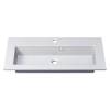 Раковина Uperwood Aurora RAurora70wg белая глянцевая, 70x36 фото 2