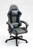 Кресло компьютерное Stool Group TopChairs Commander GF-8082 grey+black серо-черный фото 3