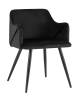 Набор из 2 стульев Stool Group Монарх New DC-1502 HLR-66 X2 черный фото 2