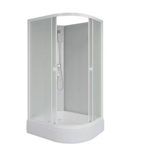 Душевая кабина Niagara Promo P90/80/26L/MT/BK 900х800х1950, 4 места