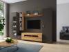 Стенка в гостиную Атлант Loft-20 бронзовый век, дуб вотан фото 2