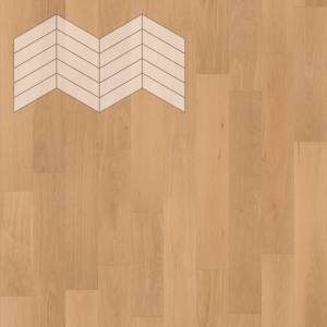 Паркетная доска Lab Arte Chevron Pro Французская Елка Дуб Натур Флора лак 348-400x90x14