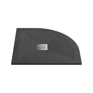 Поддон для душа Vincea VST-4SQ9090A 90x90 антрацит, с сифоном