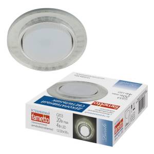 Встраиваемый светильник Fametto Luciole 157 DLS-L157 GX53 GLASSY/CLEAR 3D