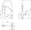 Смеситель для кухни Lemark Bronx LM3761GM графит с гибким изливом фото 7