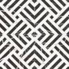 Керамогранит Etili Seramik APOLLON Charcoal Black Pre-cut 45x45 фото 2