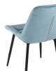 Набор из 4 стульев Stool Group Флекс AV 405-N22-08(P) X4 пыльно-голубой фото 8