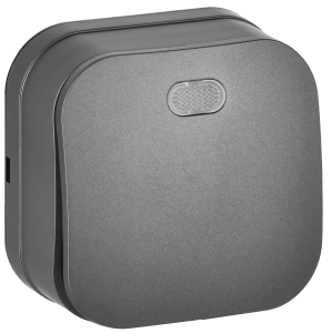 Выключатель 1-клавишный IEK Glory EVH11-K46M-10 сталь матовый