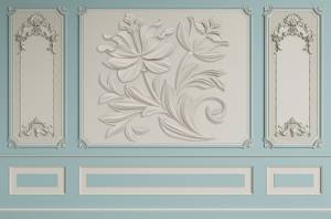 3D Фотообои Artegrafico «Роскошный фасад» DR-019 акварель