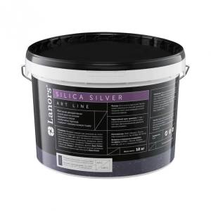 Декоративная штукатурка Lanors Silica Silver 10 кг