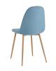Набор из 4 стульев Stool Group Валенсия SN OS-001 1009-8 X4 голубой фото 3