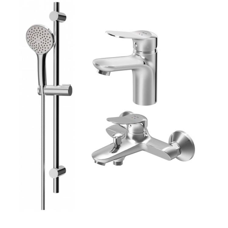Душевой комплект Am.Pm Sunny F40985C00 2 смесителя, хром, с лейкой